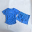 DFYNE Seamless Compression Set Electric Blue