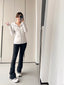 lululemon Fitted Thumbhole Full-Zip Jacket White
