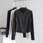 lululemon Sculpting Stand-Collar Zip Jacket Black