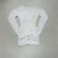 DFYNE Seamless Sculpt Long-Sleeve Playsuit White