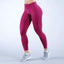 DFYNE Seamless High-Waisted Contour Legging Dark Red