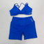 DFYNE Seamless Crossover Sports Set Blue