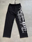 YoungLA Casual Training Sweatpants – Gothic Solid Black Edition