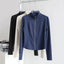 lululemon Sculpting Stand-Collar Zip Jacket Blue