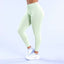 DFYNE Seamless High-Waisted Contour Legging Light Green