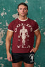 YoungLA x Gold's Gym Graphic Ringer T-Shirt | Classic Bodybuilding Gym Top