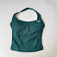 AYBL Seamless Halter Tank Top Green