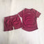 DFYNE Seamless Compression Set Dark Red