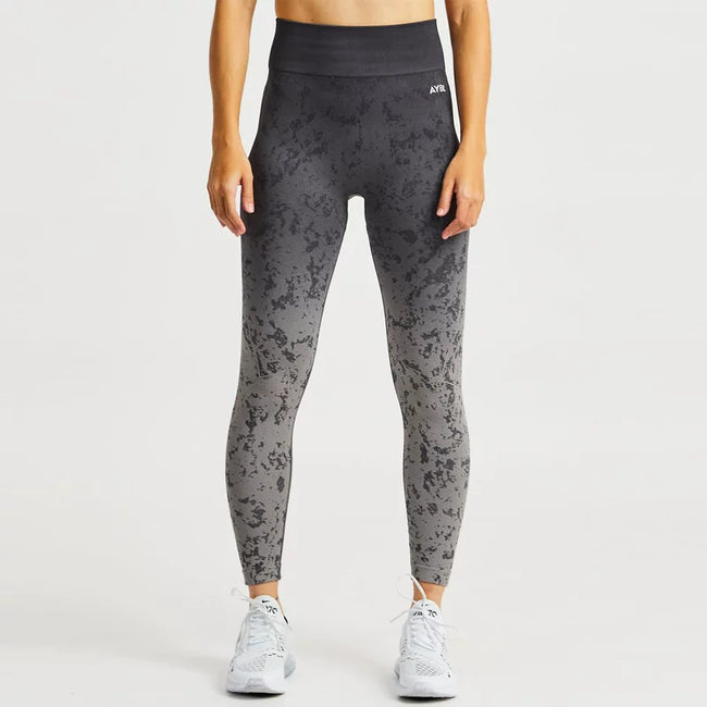 AYBL Jacquard Seamless High-Waisted Legging Grey Hover Image