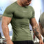 YoungLA Essential Minimal Logo Seamless Training Short Sleeve – Olive