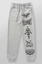 YOUNGLA x Gold's Gym Men's Vintage Graphic Joggers / Sweatpants