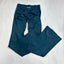 DFYNE Seamless Ruched Flared Legging Dark Green