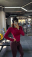 DFYNE Seamless Contour Long-Sleeve Red