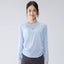 Alo Active Drawstring Long-Sleeve Performance Top Blue