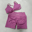 DFYNE Seamless Crossover Sports Set Pink