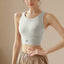 Alo Active High-Neck Longline Sports Bra White