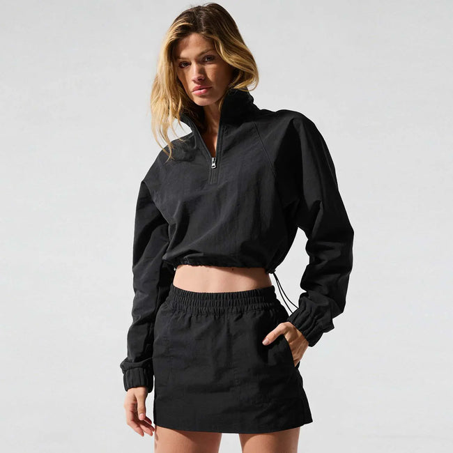 Alo Active Half-Zip Cropped Pullover Hover Image