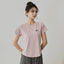 Alo Active Crewneck Performance Athletic Top Pink