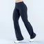 DFYNE Seamless High-Waisted Flared Legging Black