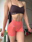 AYBL Seamless High-Waisted Contour Short Coral Red
