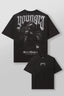 YoungLA Heavyweight Acid Wash Oversized Tee – Spartan Warrior Mindset Graphic